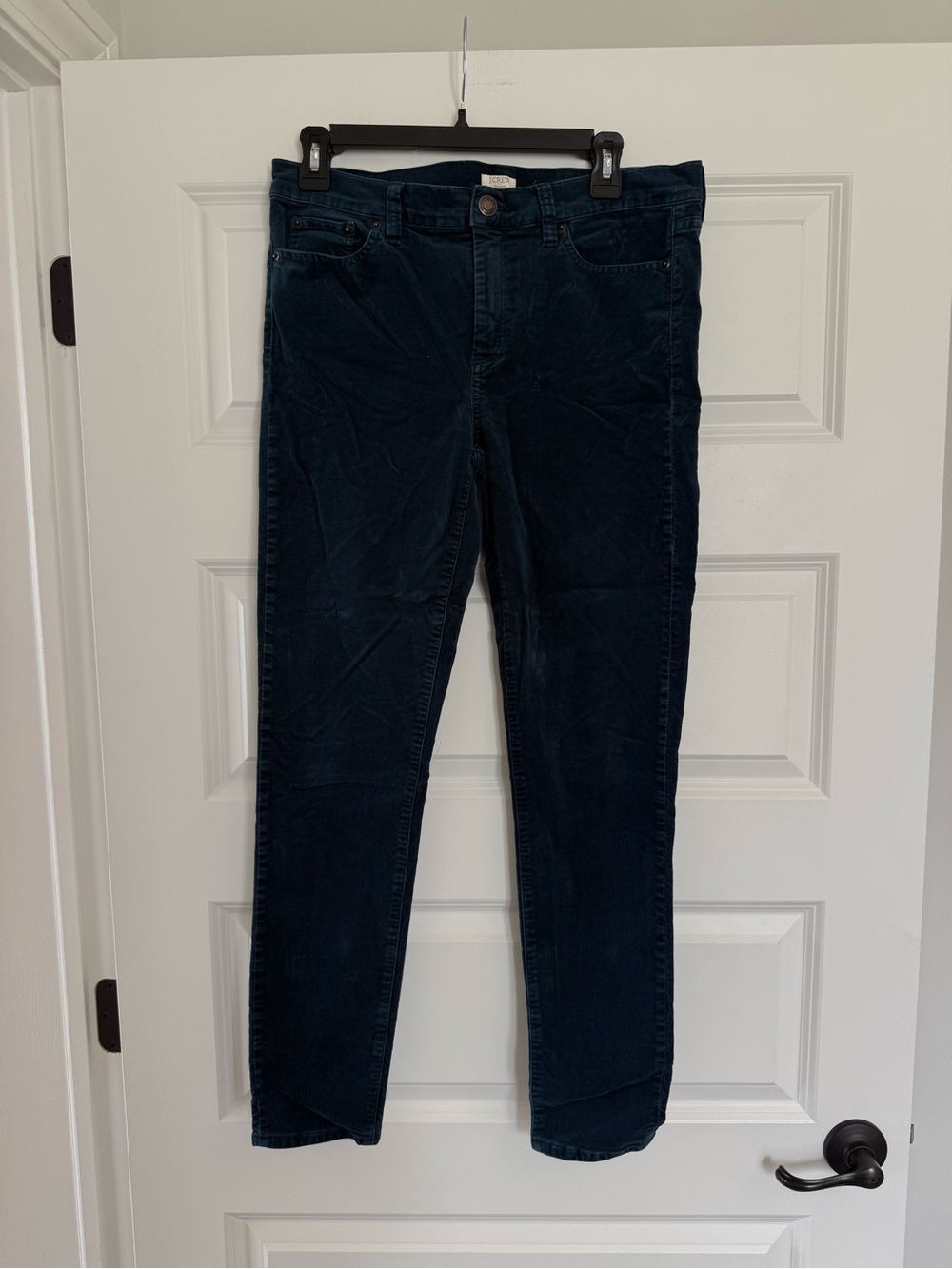 J.Crew Velvet Skinny Jeans